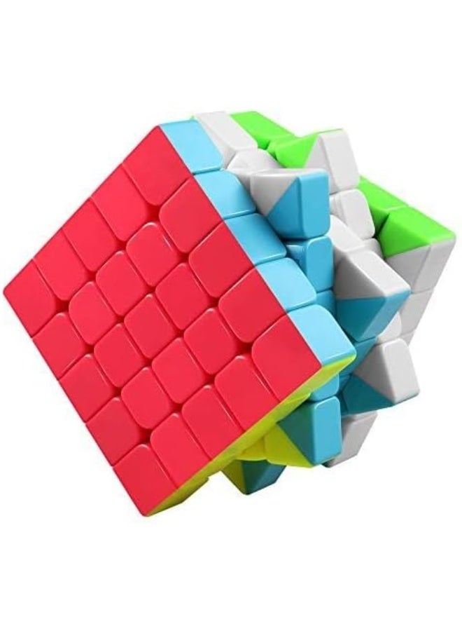 Qiyi 5x5 Magic Cube Stickless Magic Puzzle Gift for Children and Adults Challenge - Image 3
